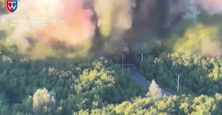 Ukraine blows up two key Russian bridges using Moscow’s own mines, drones