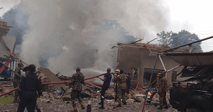 Explosion at army barracks triggers panic in Ogun
