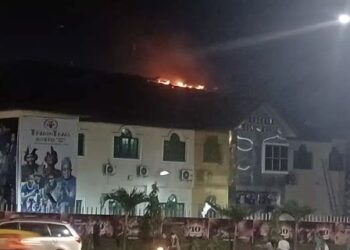 Ayefele reduced to tears as fire guts Fresh FM