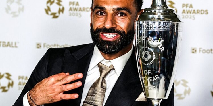 Salah makes Premier League history after PFA Player Of The Year win