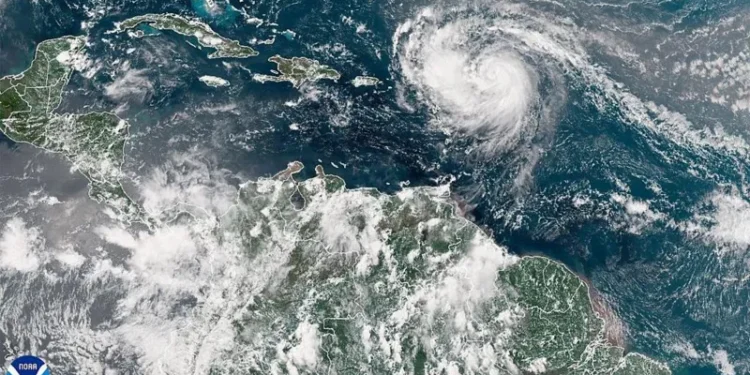 Erin rapidly intensifies to category five hurricane