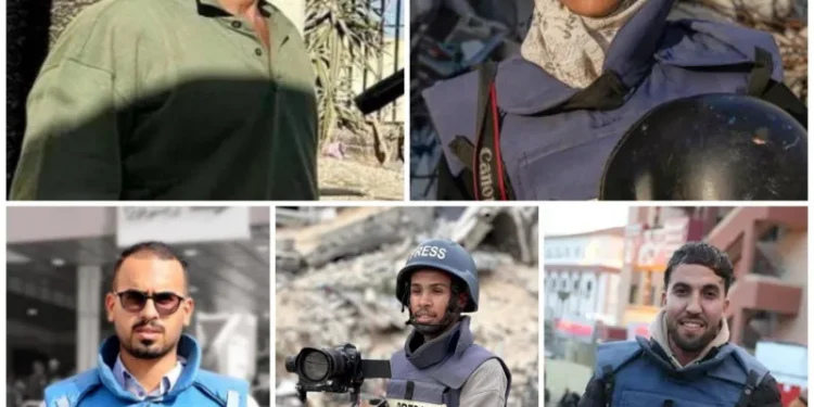 Five journalists, 15 others killed in Israeli double strike on Gaza hospital