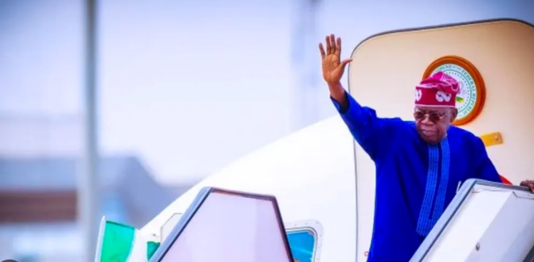 Tinubu leaves Abuja for Japan, Brazil