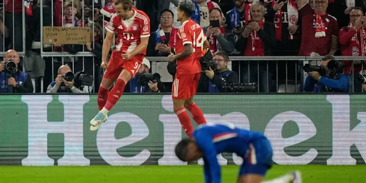 Kane scores brace for Bayern to spoil return of Chelsea to Champions League