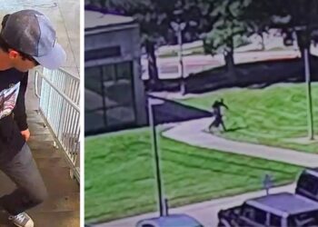 Video of Charlie Kirk shooting suspect fleeing scene released