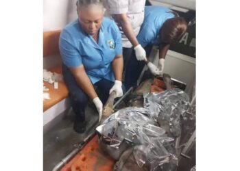 Five rescued as two-storey building collapses in Lagos