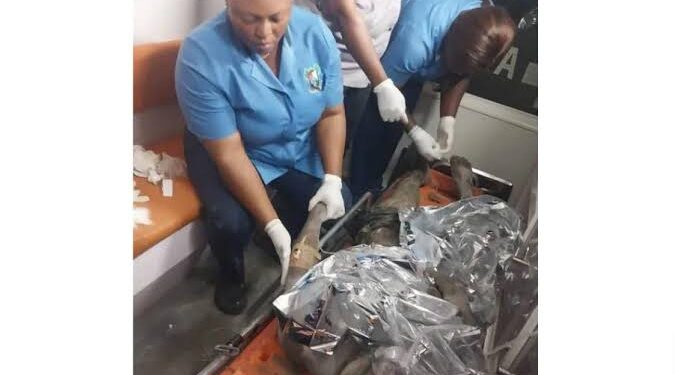 Five rescued as two-storey building collapses in Lagos