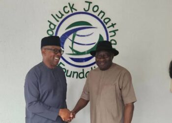 ‘We discussed state of our dear nation’ —  Obi, Jonathan meet in Abuja