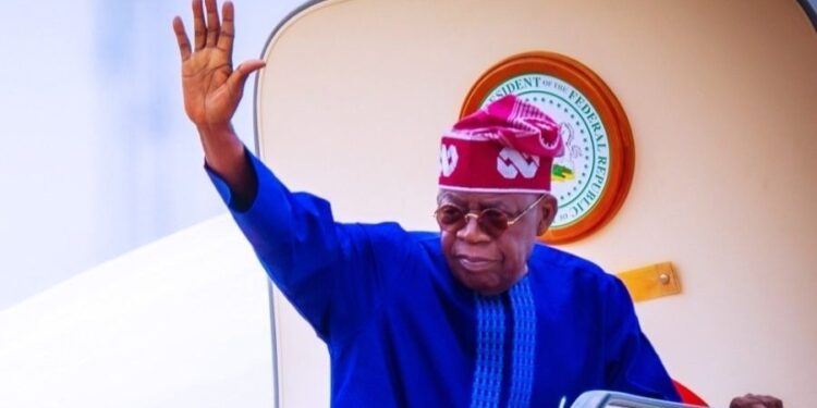 Tinubu departs Abuja for Europe on annual vacation