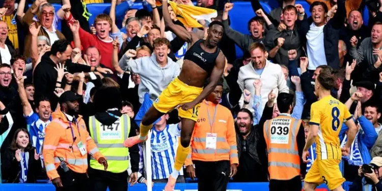 Brighton come from behind to beat Chelsea
