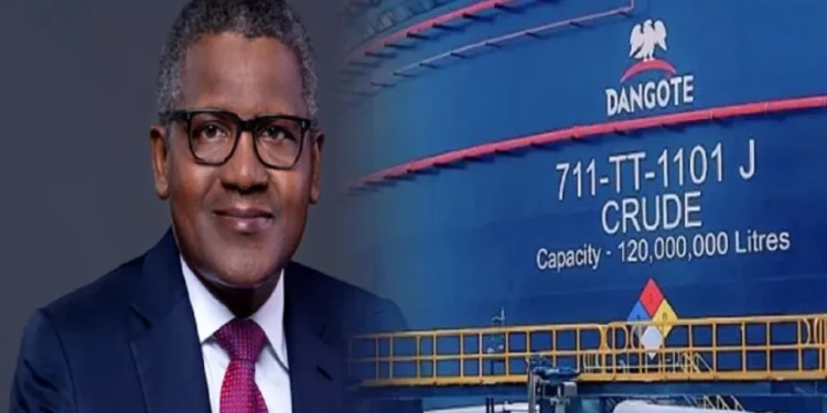 Dangote refinery returns to status quo, resumes petrol sales in naira