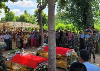 No fewer than 24 killed as army paraglider bombs Myanmar Buddhist festival