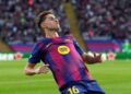 Fermín’s treble powers Barça to 6–1 demolition of Olympiacos