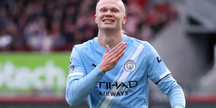 Haaland scores to give Guardiola 250th Premier League win