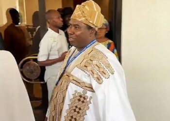 Tinubu swears Amupitan in as new INEC chairman