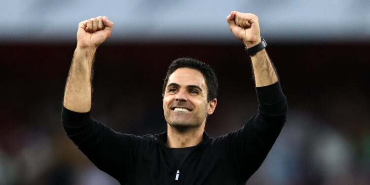 Arteta plays down title talk after Arsenal win as rivals stumble
