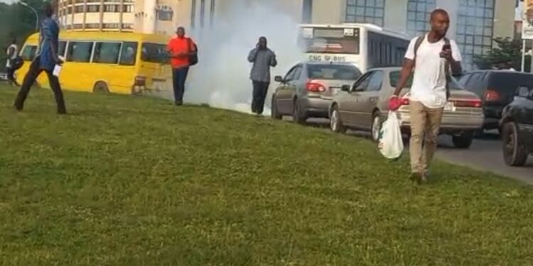 No live bullet was fired at #FreeNnamdiKanu protesters – Police