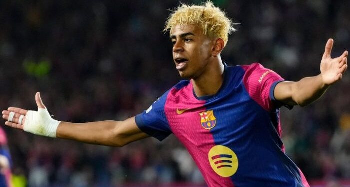 Yamal takes shot at Madrid before Clásico