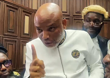 Nnamdi Kanu meets legal team ahead of Friday’s defence