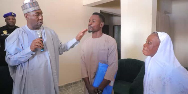 Zulum gifts flat to Anambra nurse who has worked in Borno for 20 years