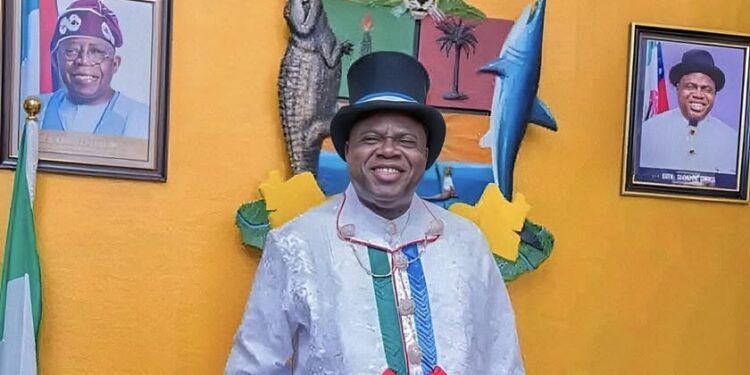 Diri owes me for opening his eyes about PDP crises – Wike