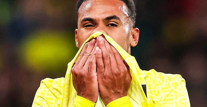 Arsenal in huge North London derby blow as Gabriel limps off with head in hands