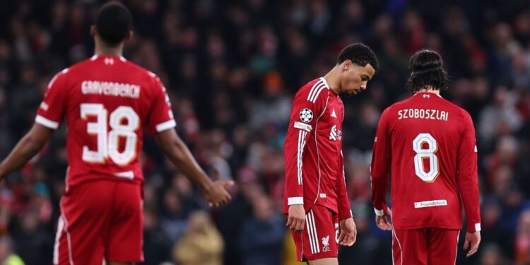 Liverpool 1-4 PSV: Reds’ worst run since 1953 deepens with defeat