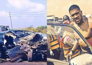 Anthony Joshua to spent New Year’s Eve in Lagos hospital after crash