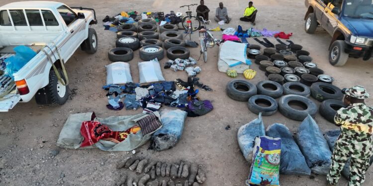 Nigerian military intercepts trucks conveying supplies for ISWAP terrorists
