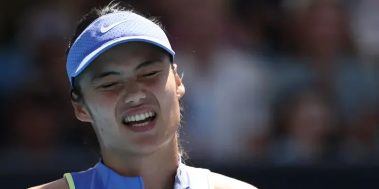 Raducanu bites the dust at Australian Open