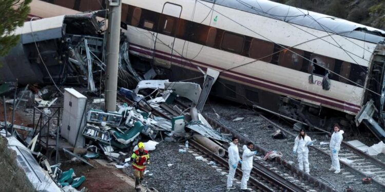 At least 39 killed in high-speed train crash in Spain