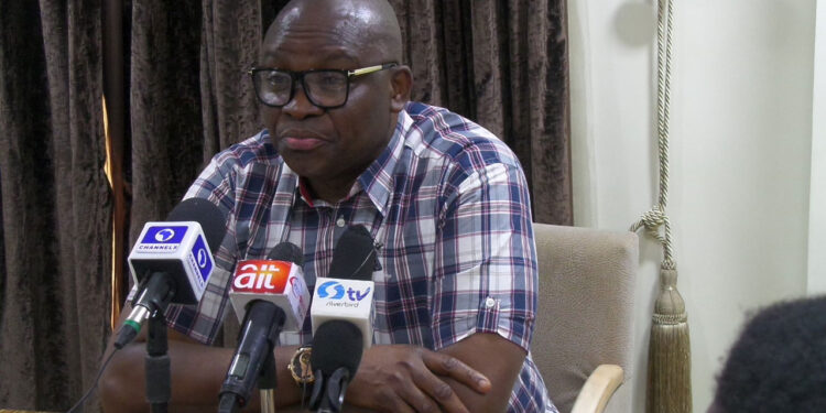Obi is the only life in ADC, other politicians there not existing – Fayose