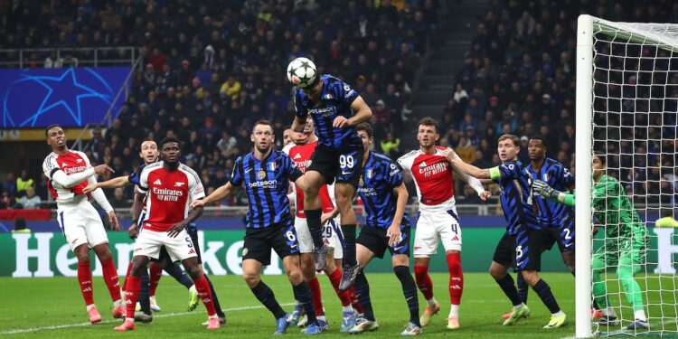 Inter vs Arsenal: Gunners chase historic seventh straight win