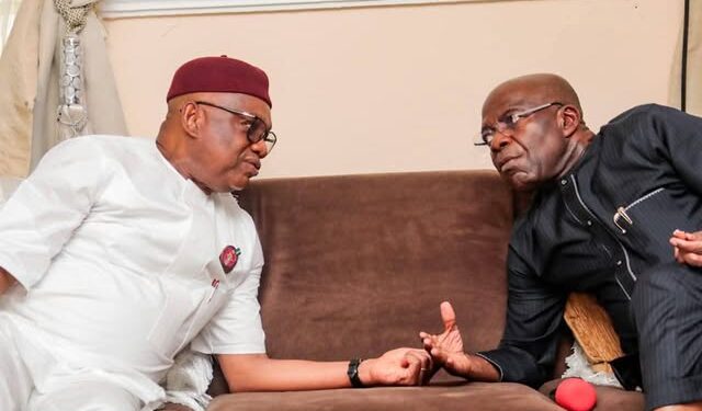 Alex Otti only repainting roads I constructed when I was governor, says Orji Kalu