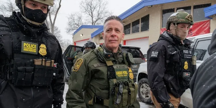 Immigration chief at centre of Trump’s crackdown set to leave Minneapolis