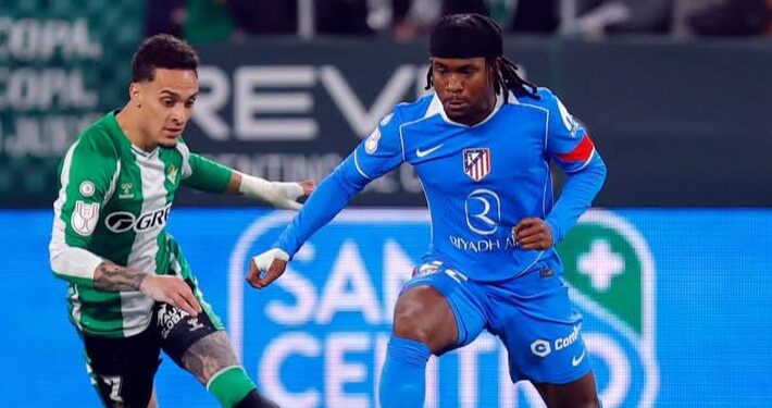 Lookman becomes Atlético’s first Nigerian goalscorer