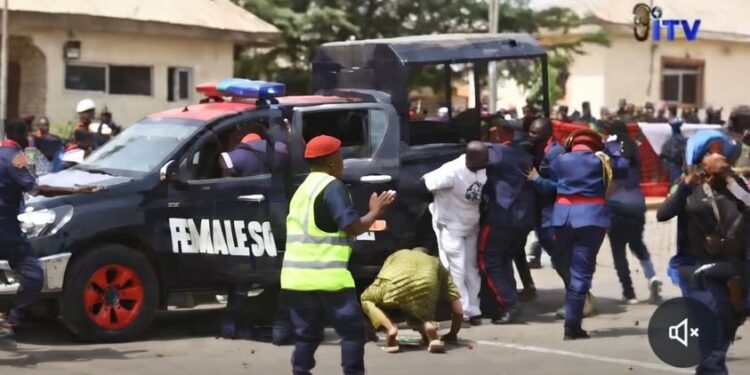 BREAKING: Female officer crushed to death by NSCDC vehicle during simulation exercise