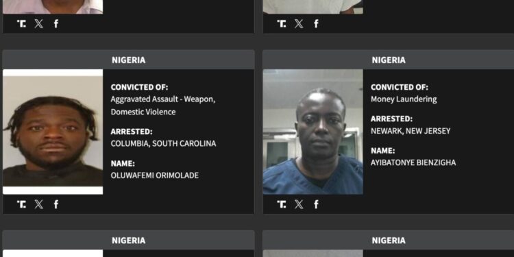 79 Nigerians among ‘worst of the worst’ criminal offenders in US to be deported