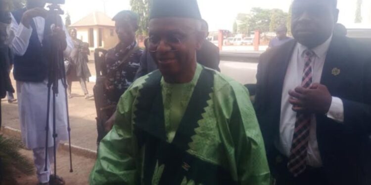 Heavy security, journalists barred as El-Rufai appears in court