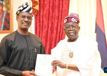 Tinubu swears in Oyedele as Minister of State for Finance