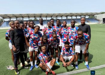 Delta Sports Commission boss Onos Oborevwori in Lagos to cheer Delta Queens against Danaz Ladies