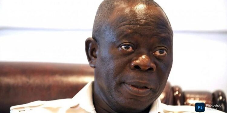 Oshiomhole drops bombshell, says Akpabio not supposed to be Senate President