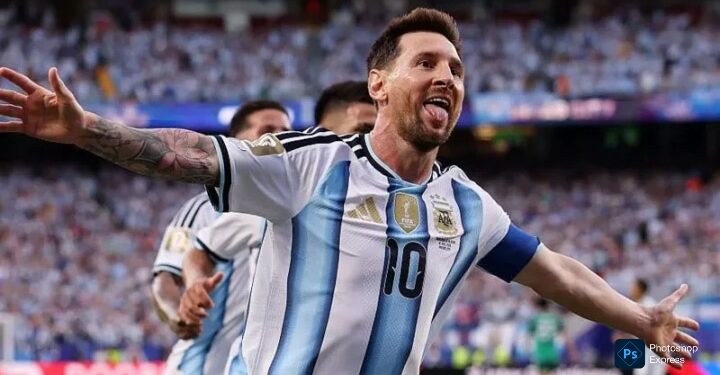 Messi makes more history with hat trick against Algeria