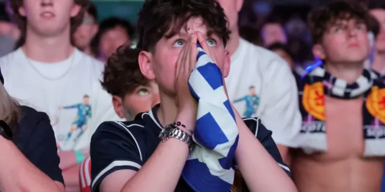 Scotland fans face nervous World Cup wait after losing 3-0 to Brazil