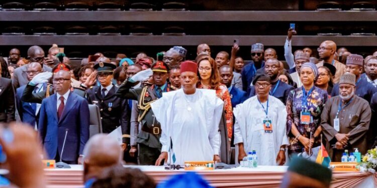 Shettima tells ECOWAS leaders: to shun temptation to tamper with constitutional term limits