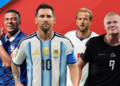 Kane behind Messi, Mbappe, Haaland in race for golden boot award